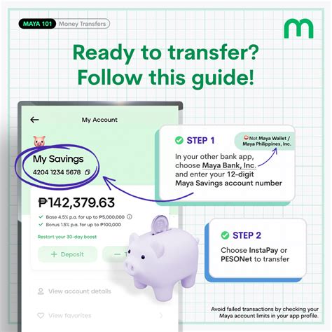 How can I transfer my money from my Maya Savings to someone .